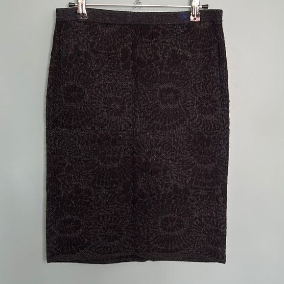 Eileen Fisher Wool Blend Stretchy Pencil Skirt - Picture 1 of 7